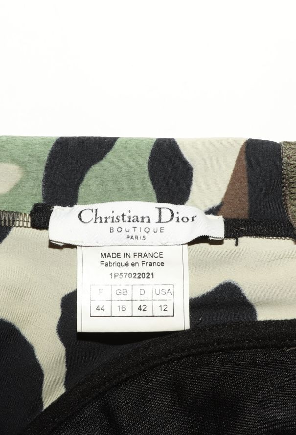 Dior S/S 2001 Iridescent Camouflage Swimsuit - 4