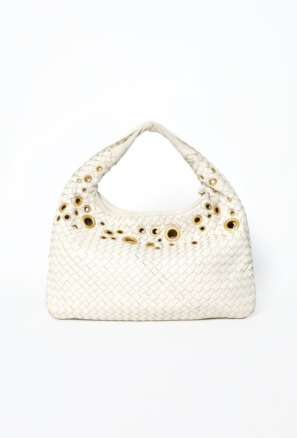 Bottega Veneta Intrecciato Grommet Hobo Bag - 3