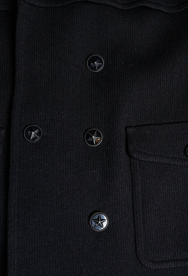 Chanel Double-Breasted Wool Peacoat - 6