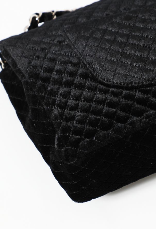Chanel Velvet Medium Timeless Bag - 10