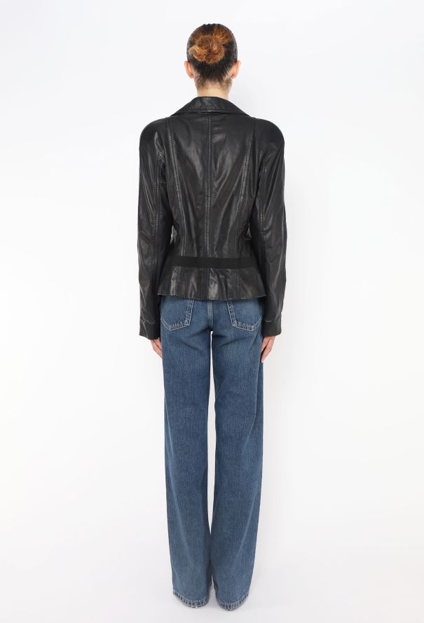 Dior 2005 Lambskin Bar Jacket - 5