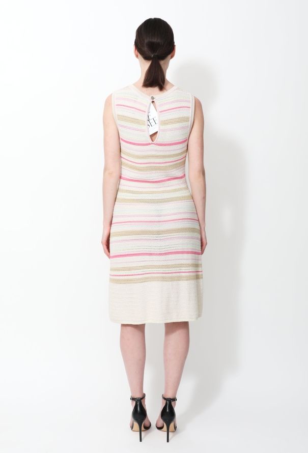 Chanel 2011 Sleeveless Knit Dress Multicolor - 3