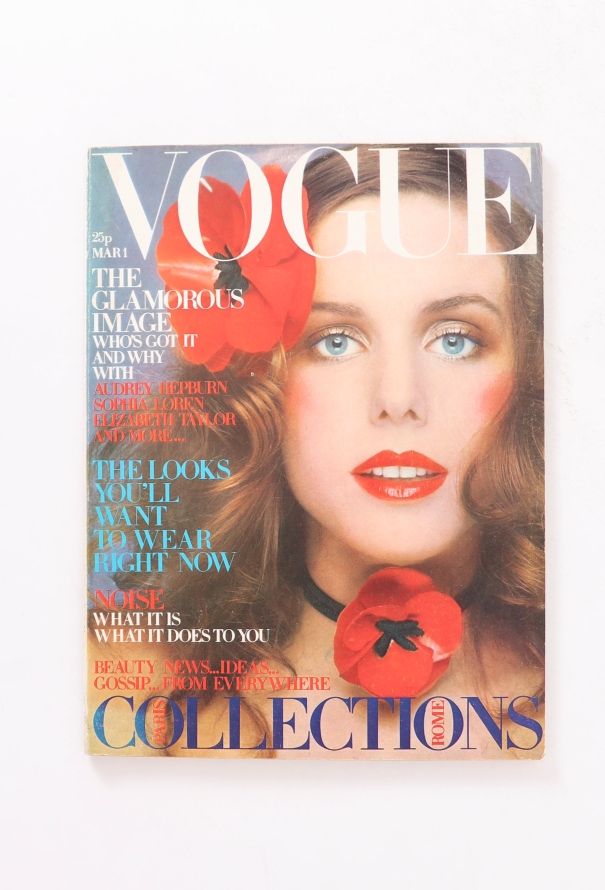 VOGUE UK '70s YSL David Bailey Trio - 2