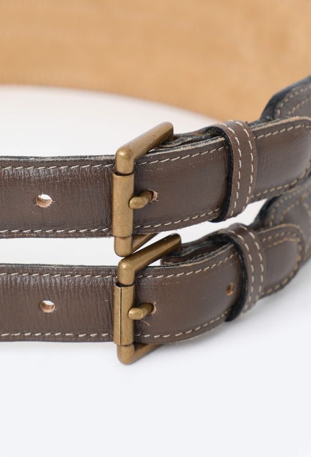 Alaïa Rare F/W 1989 Dotted Leather Belt - 6