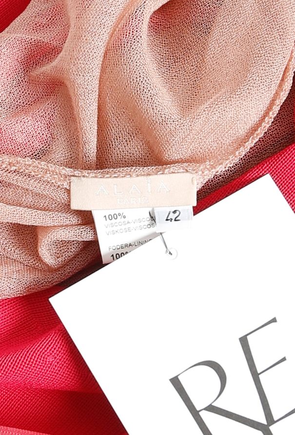 Alaïa Fluted Open Back Dress - 4