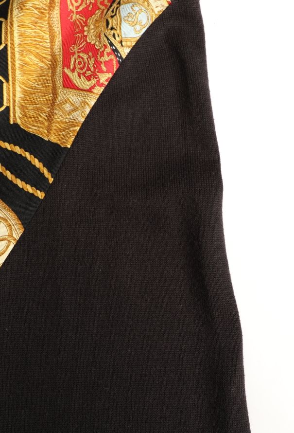 Hermès Vintage 'Poste et Cavalerie' Silk Carré Top - 9