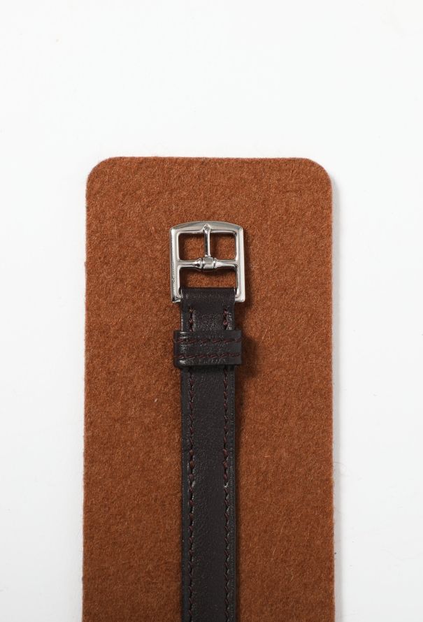Hermès 2012 Felt & Leather Belt - 5