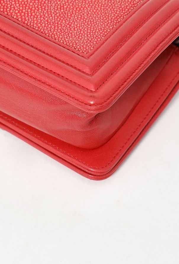 Chanel Galuchat Mini Boy Bag - 11