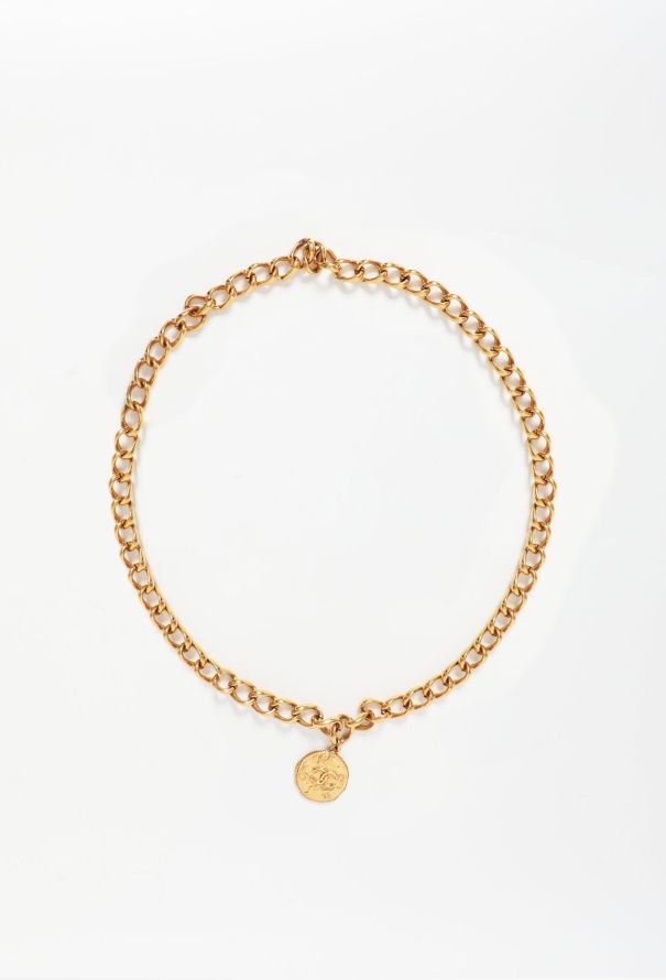 Chanel RARE 1998 'CC' Medallion Necklace - 2