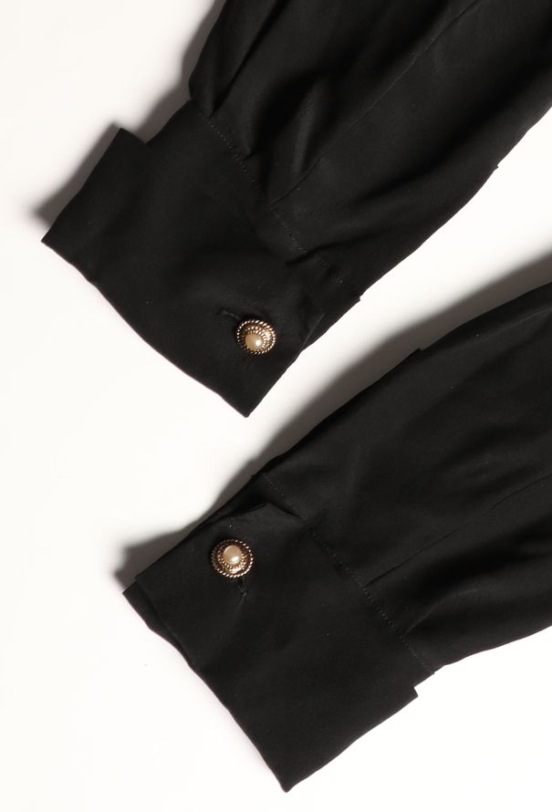 Chanel Rare Fall 1983 Pleated Silk Dress - 6