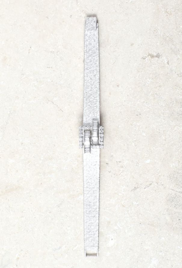 Piaget Exquisite 18k White Gold & Diamond Watch - 6