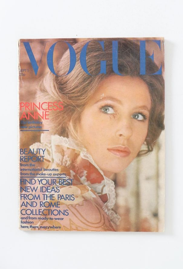 VOGUE UK 1971 Audrey Hepburn Issue Trio - 3