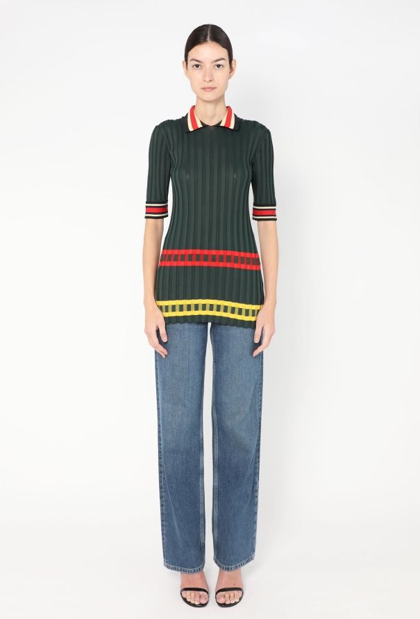 Céline S/S 2014 Ribbed Knit Tunic - 4