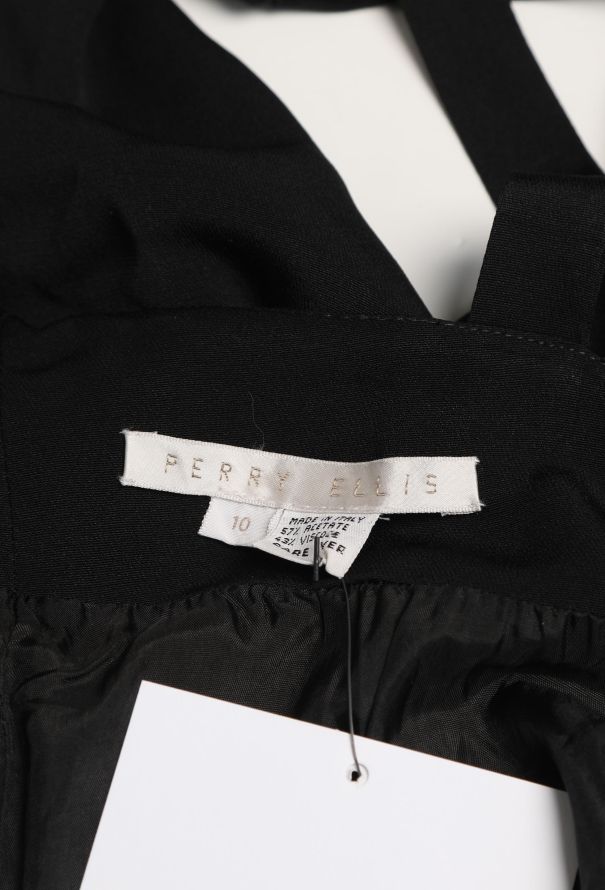 Perry Ellis 1991 Crêpe Dress - 5