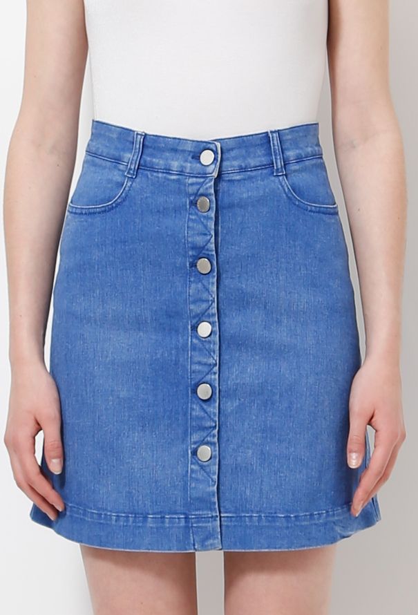 Stella McCartney Stella McCartney Classic Denim Skirt - 3