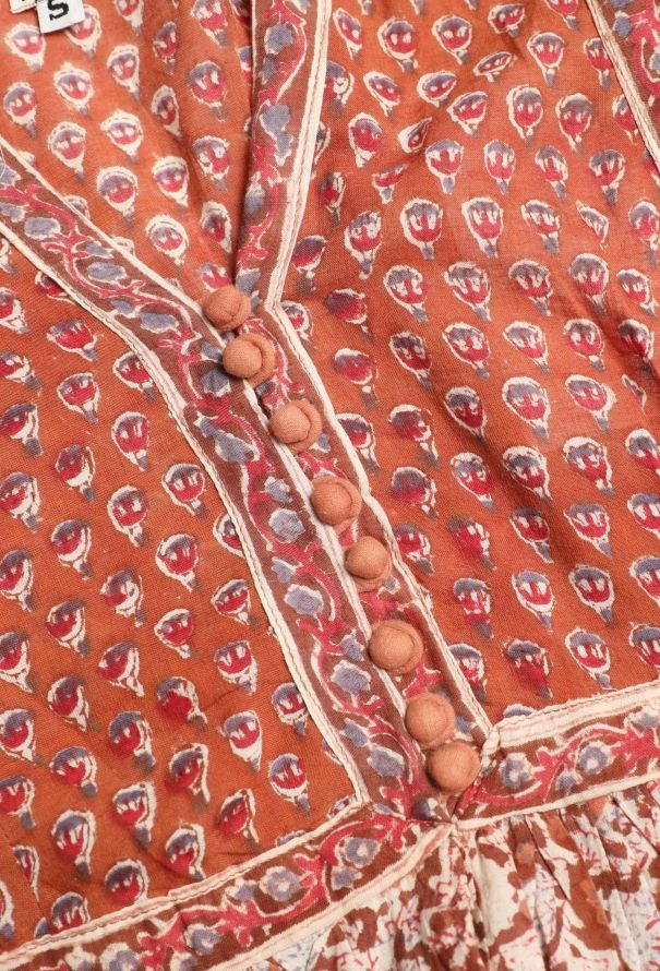 World Treasures Authentic Indian Block Print Dress - 6