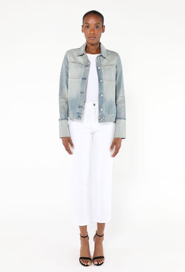 Helmut Lang '90s Stone-Washed Denim Jacket - 2