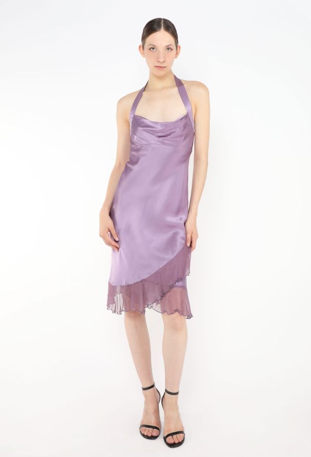 Chloé Late '90s Stella Georgette Hem Dress - 3