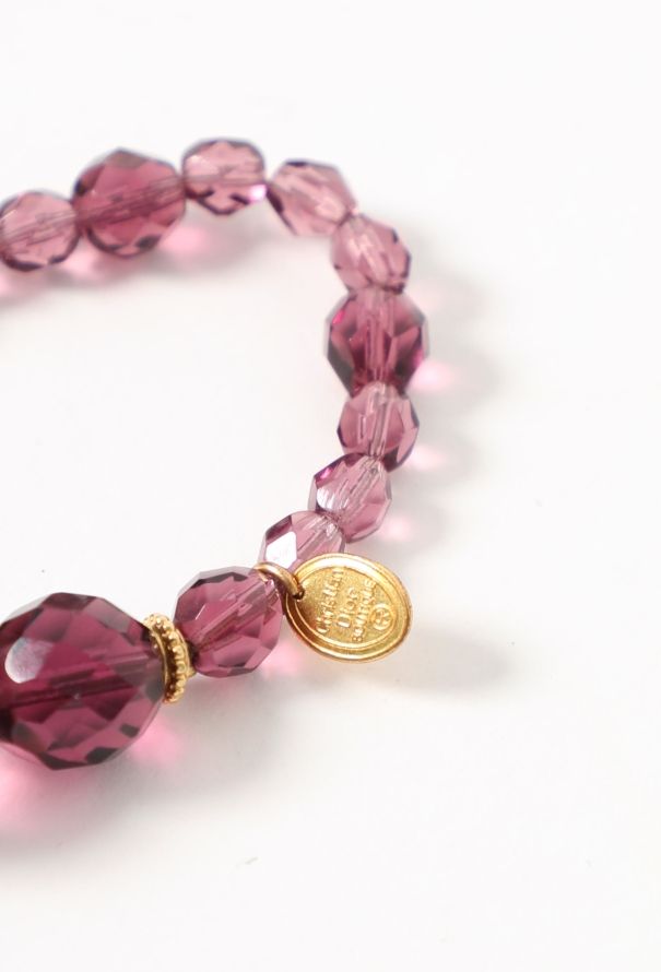 Dior Vintage Faceted Beaded Necklace - 3