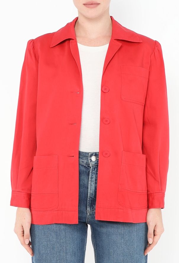 Saint Laurent 1985 Oversized Chore Jacket - 1