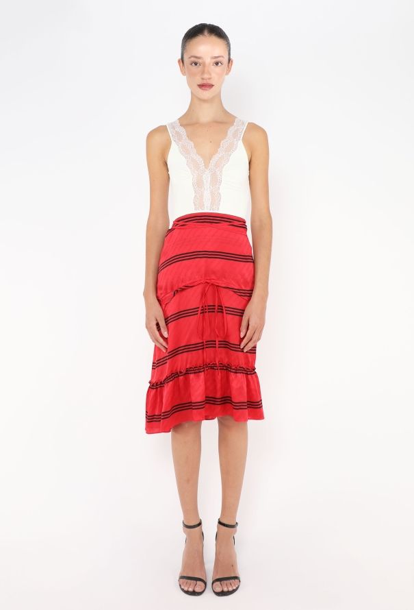 Balenciaga S/S 2018 Tiered Lace Dress - 1