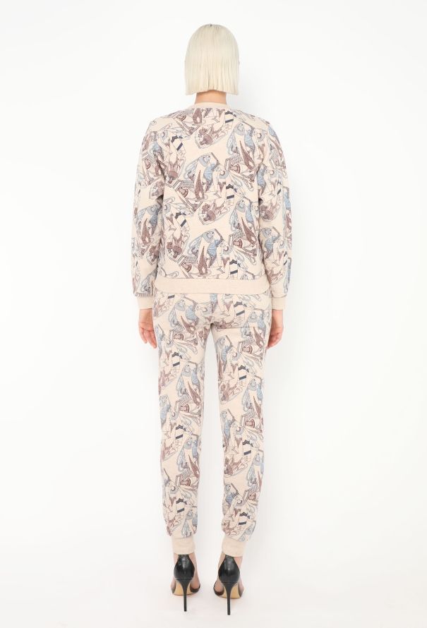 Hermès 2021 'Zouaves et Dragons Finesse' Jogger Set - 5