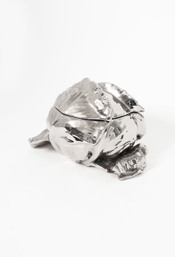 Dior Vintage Silver Porcelain Terrine - 5