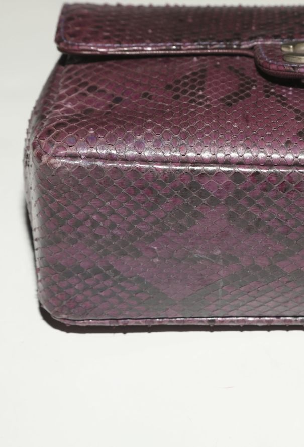 Chanel Python Mini Square Timeless Bag - 12