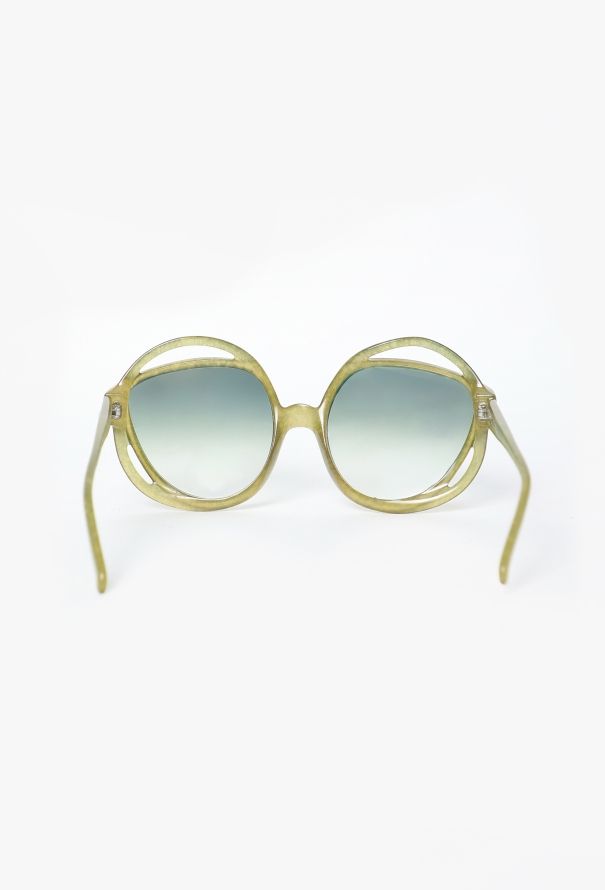 Dior 1977 Oversized Speckled Sunglasses - 5