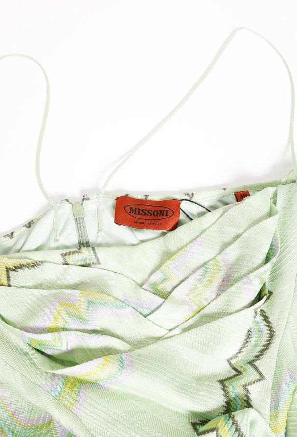 Missoni Tiered Zig Zag Knit Dress - 4