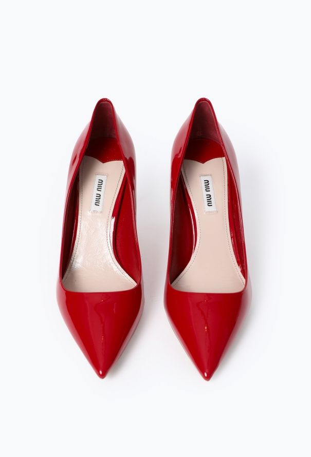 Miu Miu Patent Calzature Donna Pumps - 3
