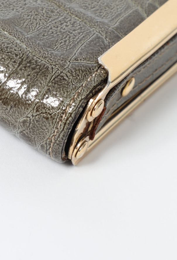 Alligator Crossbody Minaudière - 8