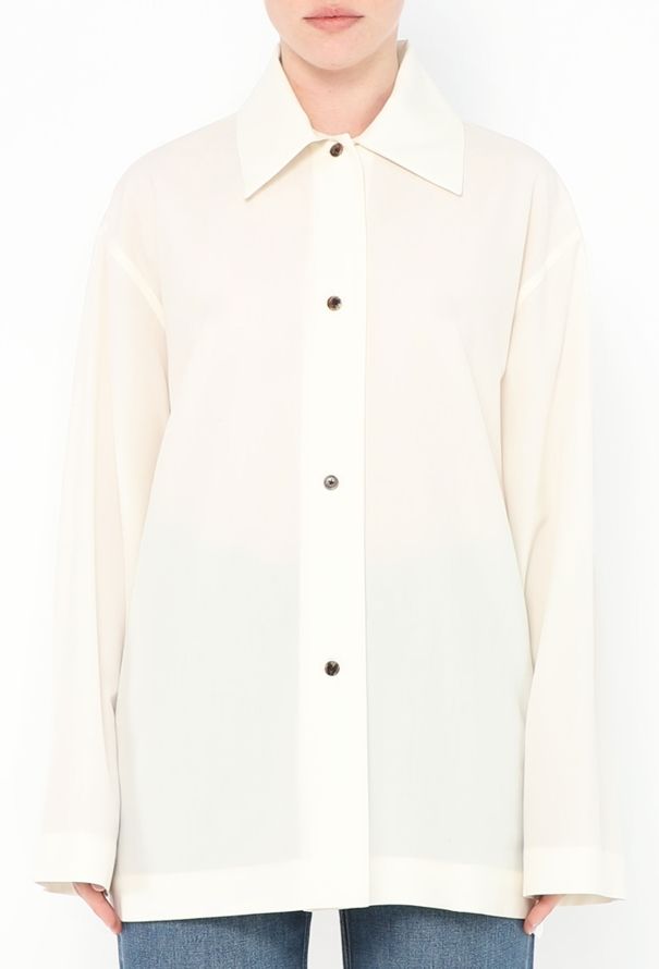 The Row 2023 Rigel Crêpe Shirt - 1