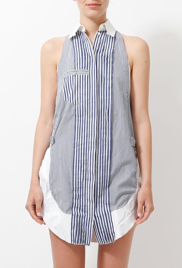 Balenciaga S/S 2007 Striped Dress - 3