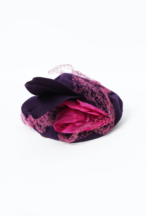 Birdcage Veil Cocktail Hat - 6