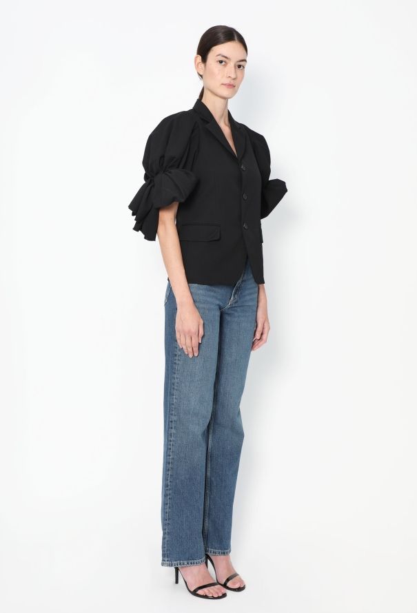 Comme des Garçons 2022 Bow Appliqué Jacket - 5