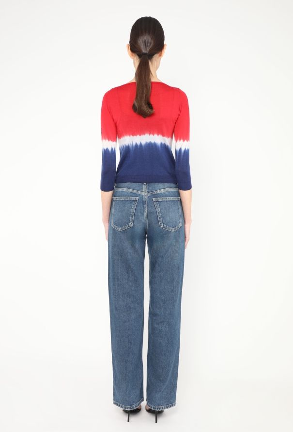 Prada S/S 2004 Tie-Dye Cardigan - 5