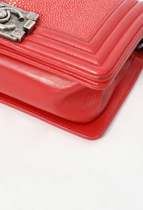 Chanel Galuchat Mini Boy Bag - 10