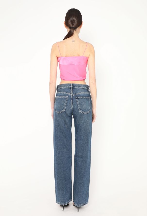 Chloé Late '90s Cropped Silk Camisole - 3