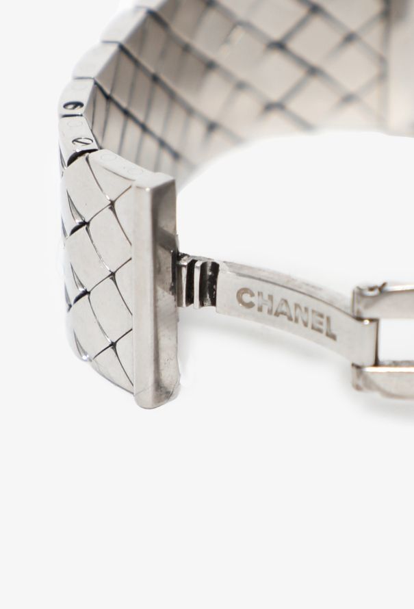 Chanel 1993 Steel Quilted Watch - 5