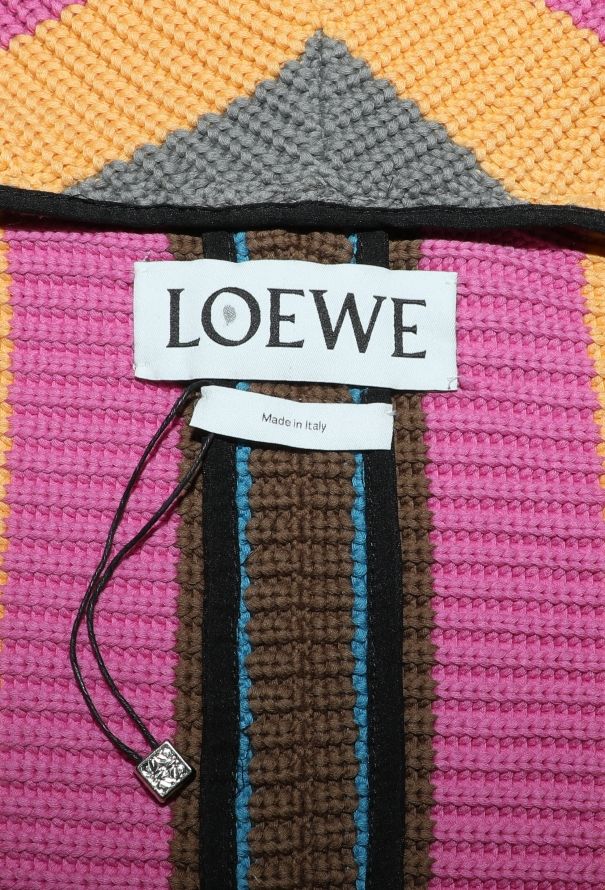 Loewe S/S 2016 Oversized Striped Cardigan - 9