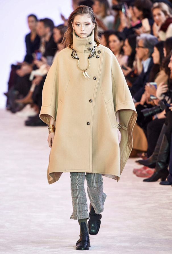 Chloé F/W 2019 Plaid Zip Trousers - 2