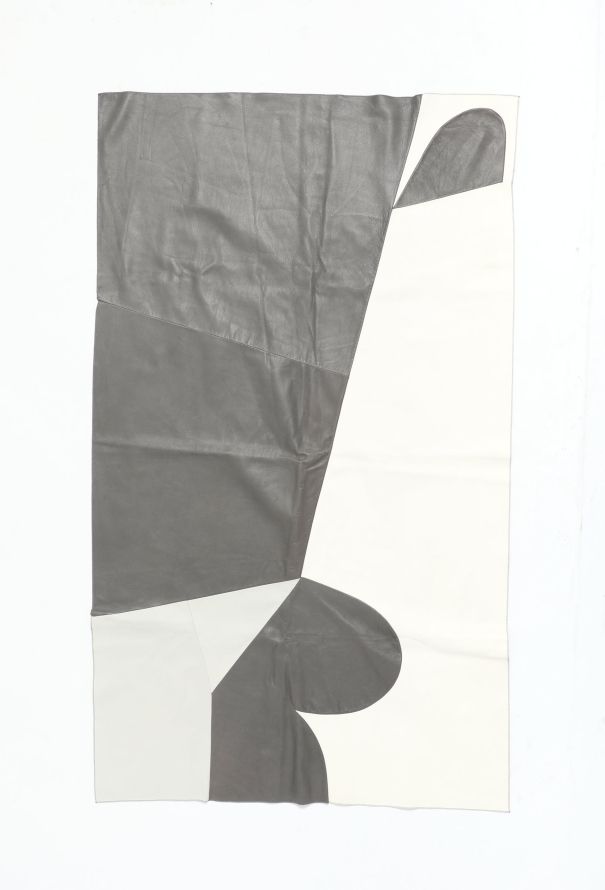 Céline Geometric Leather Scarf - 1