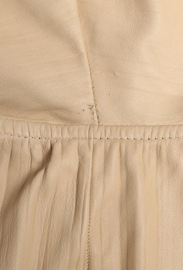 Céline 2016 Leather Drawstring Coat - 9