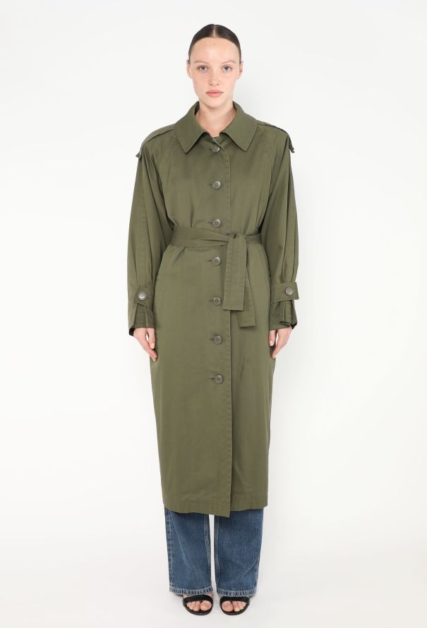 Saint Laurent '70s Classic Belted Trench Coat - 2