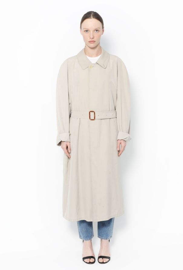 Burberry Vintage Classic Belted Trench - 4