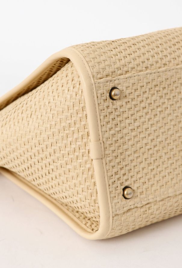 Chanel Raffia Medium Deauville Tote Bag - 9
