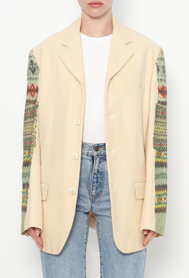 Comme des Garçons 1996 Wool Blazer - 1