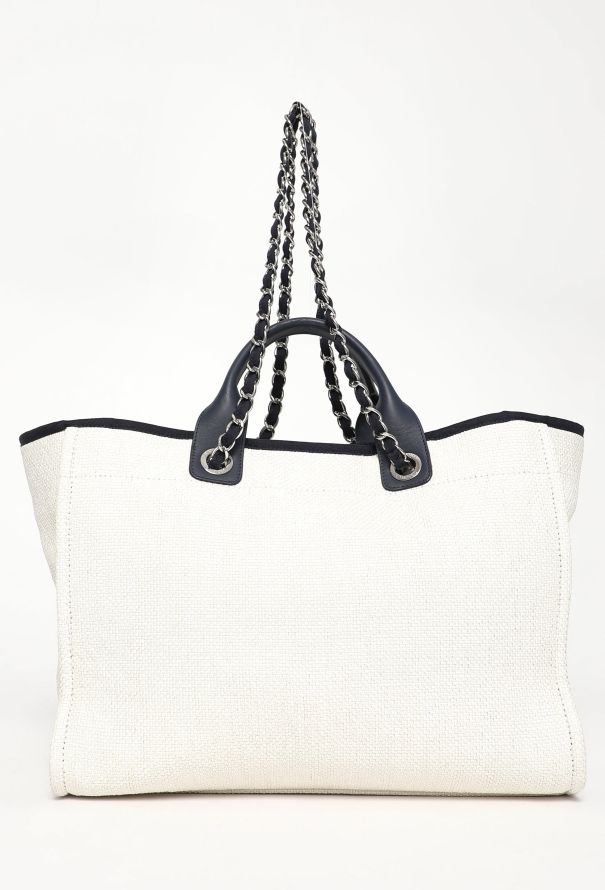 Chanel Canvas Medium Deauville Tote Bag - 3