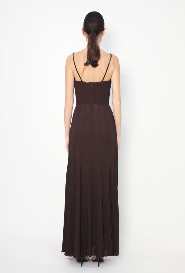 Thierry Mugler Vintage Embellished Corset Gown - 5